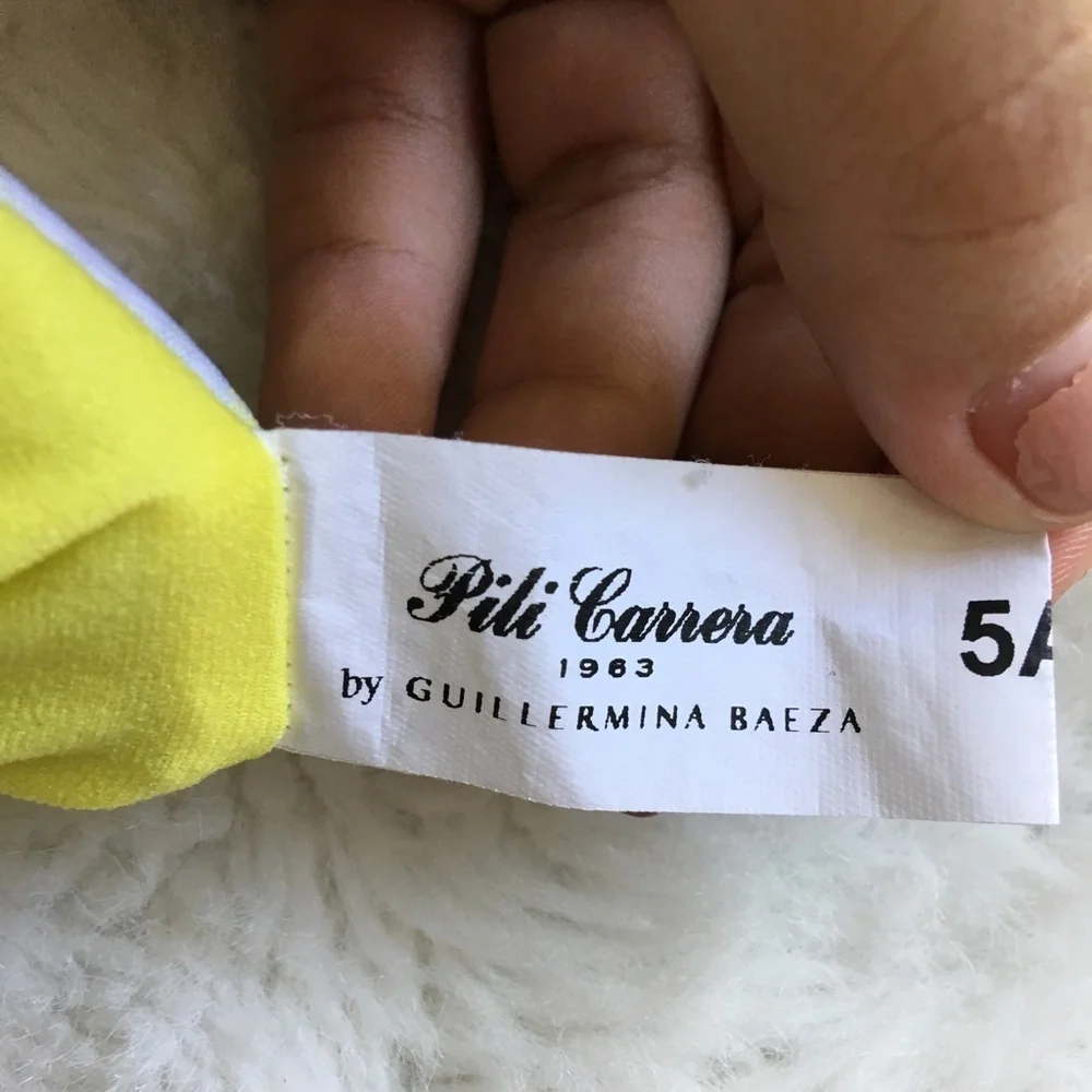 Pili Carrera Girls Pineapples Swimsuit Size 5
